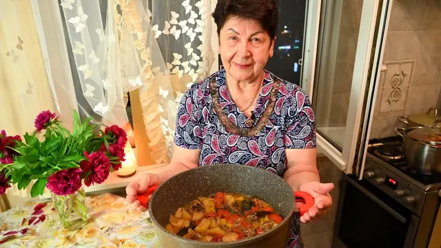 Ужин для ленивых в казане