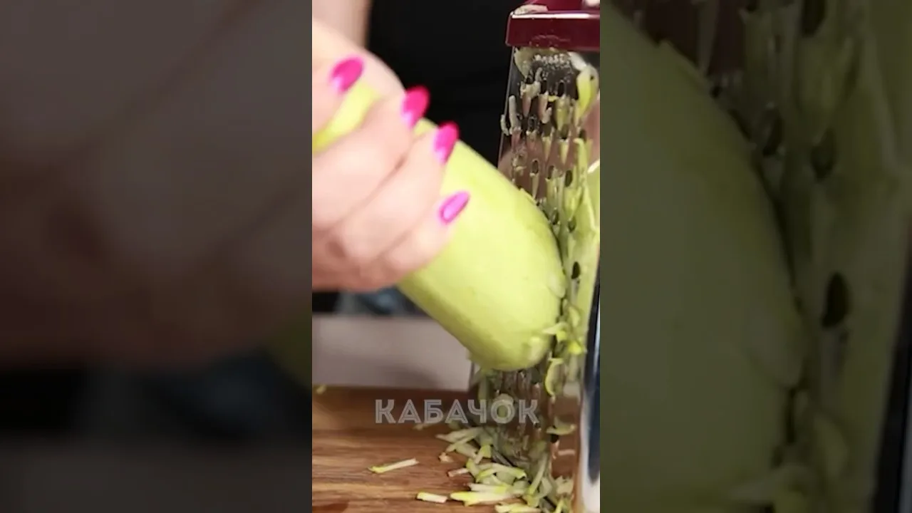 Кабачковые вафли