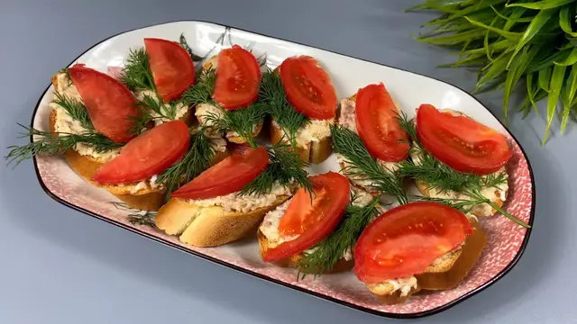 Очень вкусные и простые бутерброды