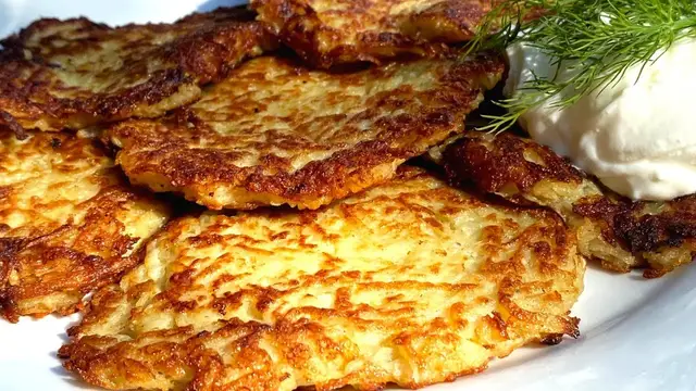 Картофельные драники без муки