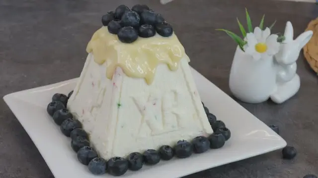 Вкусная творожная паска
