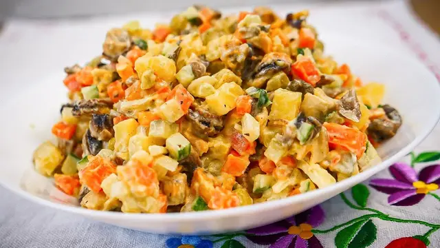 Потрясающе вкусный салат Идеал