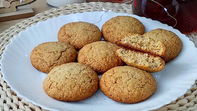 Овсяное печенье на скорую руку
