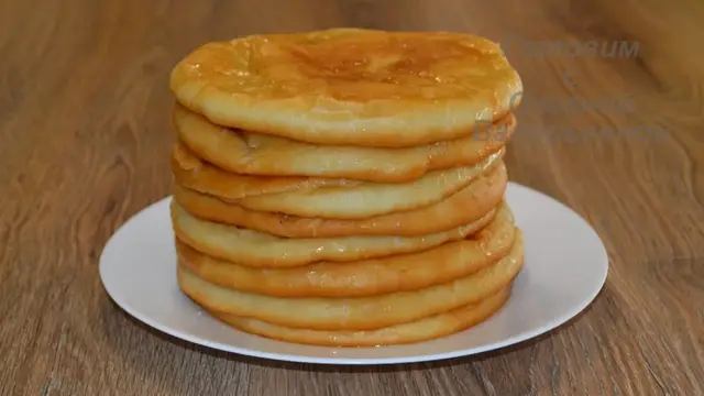 Пышки с медом