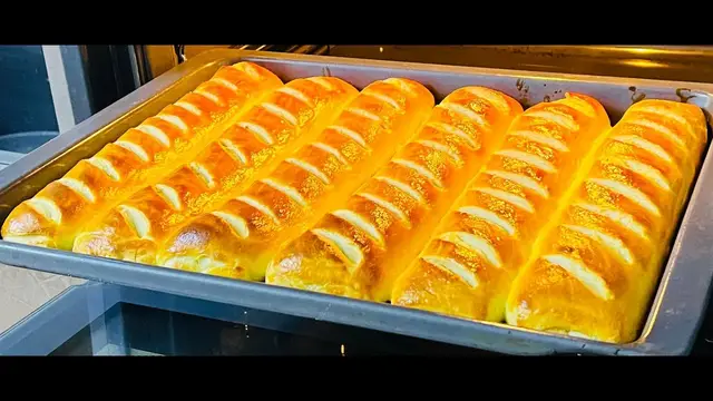 Слоёная выпечка с картофелем и сыром