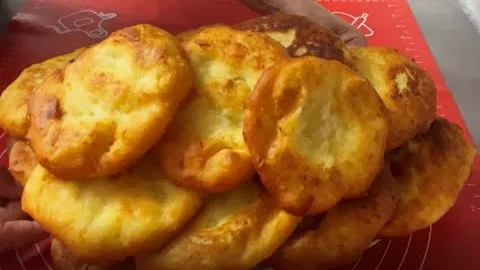 Ленивые пирожки с картошкой