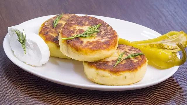 Хрустящие картофельные котлеты 