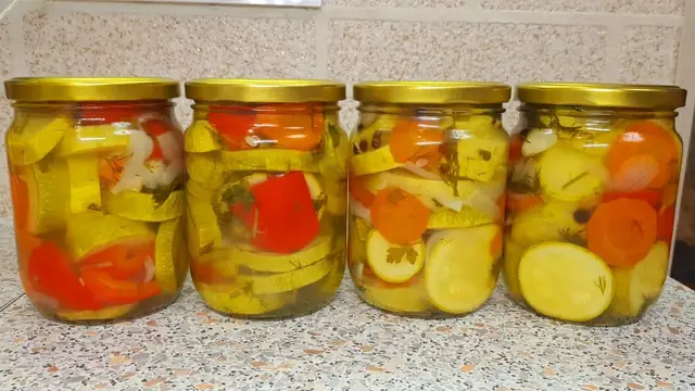 Вкусные кабачки на зиму