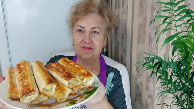Хрустящие трубочки из лаваша