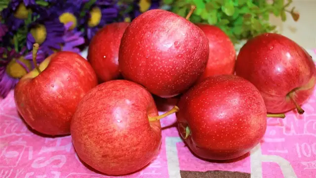 Постный пирог с мёдом и яблоками