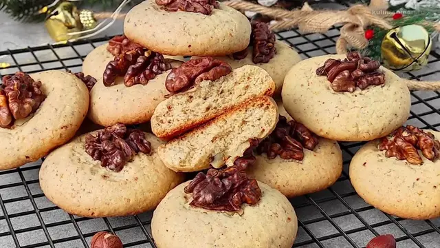 Необычное печенье с фундуком