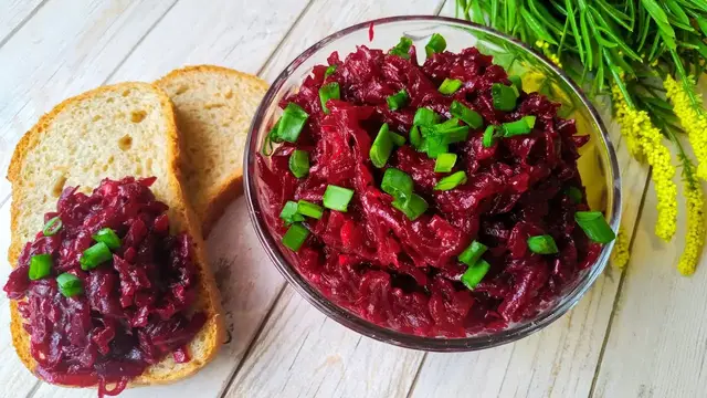 Великолепная закуска из свеклы на каждый день