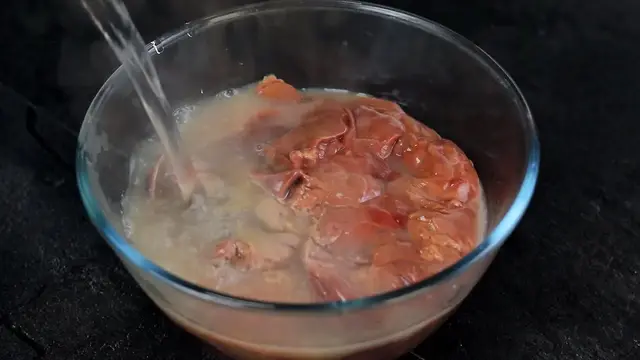Жаренная куриная печень