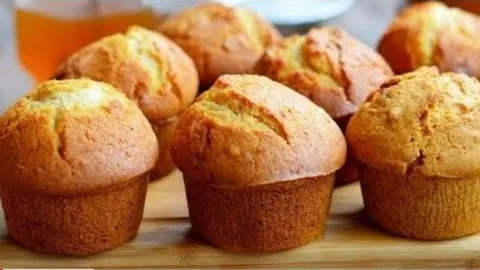 Сахарные кексы со сгущёнкой