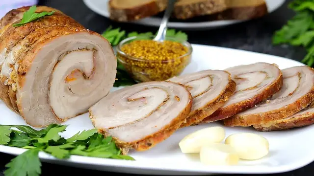 Мясная закуска на праздничный стол 