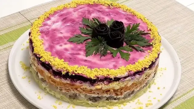 Салат Селёдка под шубой