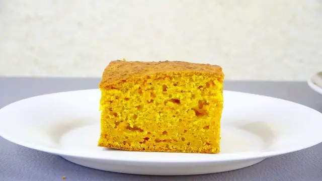 Морковный пирог в духовке 