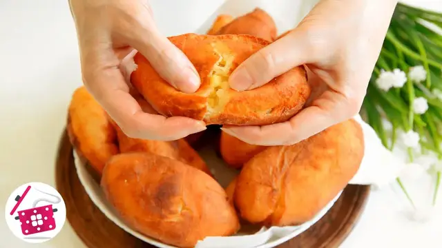 Ообалденные пирожки с яблоками из творожного теста
