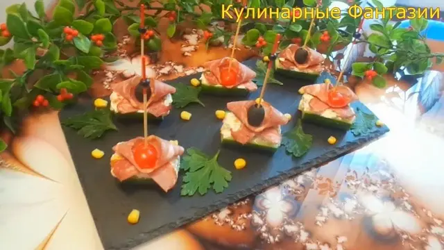 чудесная закуска бантики на праздничный стол