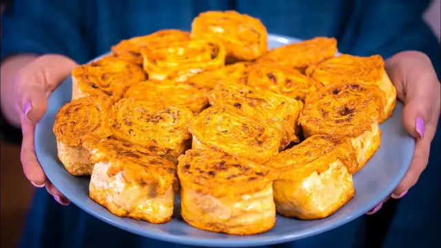 Лаваш с картофелем и укропом