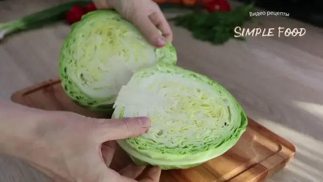 Обалденный салат из капусты