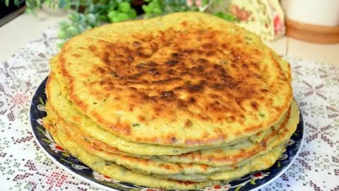 Картофельные лепёшки на сковородке 