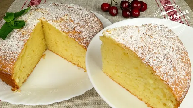 Вкуснейший сметанный пирог за 5 минут