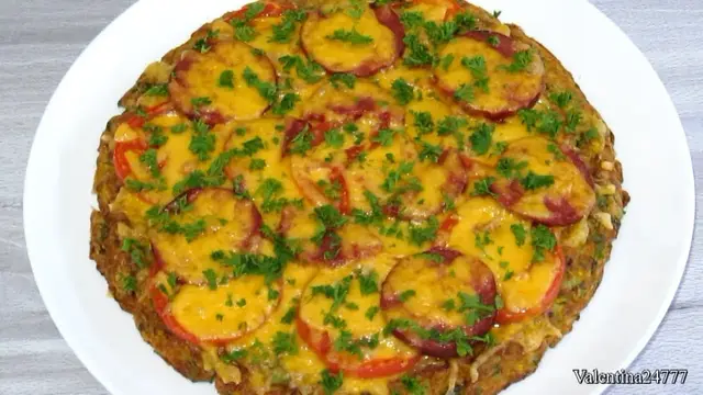 Кабачковая пицца