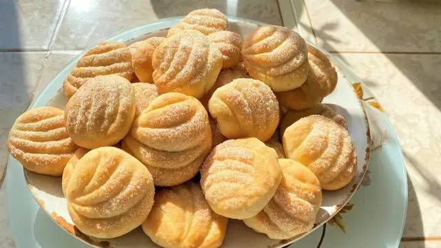 Вкусное и мягкое печенье к чаю