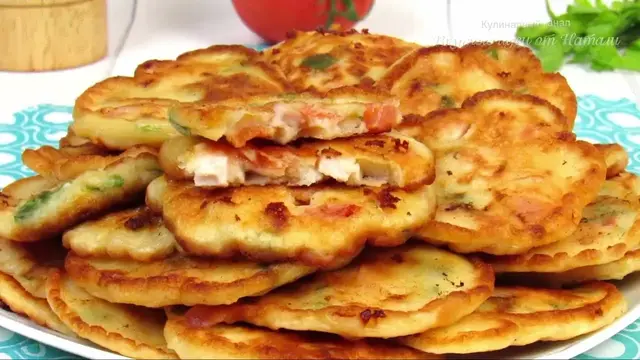 Ленивые пирожки детям на перекус