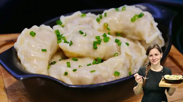 Идеальные вареники с картошкой и салом