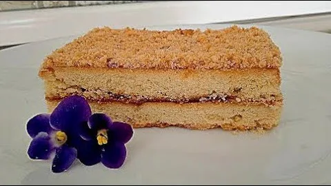 Рассыпчатое пирожное из детства 
