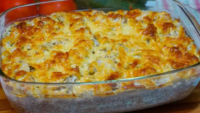 Гречка с курицей в духовке
