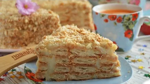 Праздничный торт Наполеон