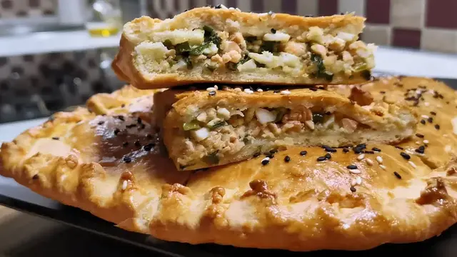 Рыбный пирог на Новый год 