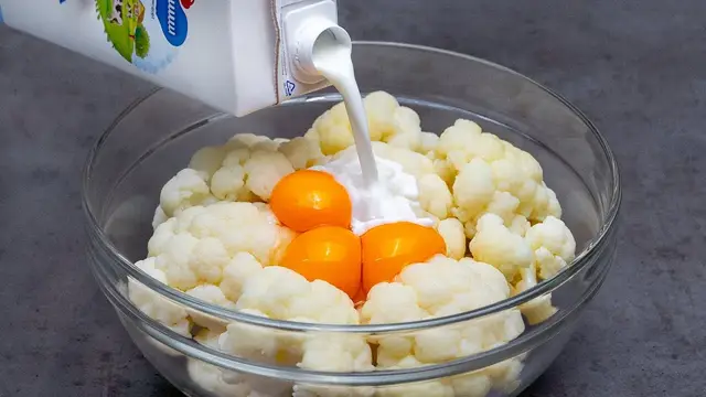 Запеканка из цветной капусты