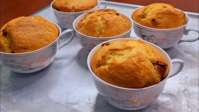 Обалденные кексы к чаю