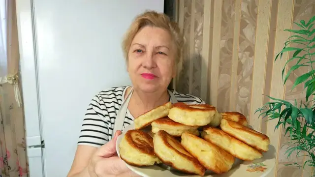 Пышные и вкусные оладьи