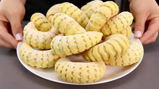 Домашнее печенье на сметане
