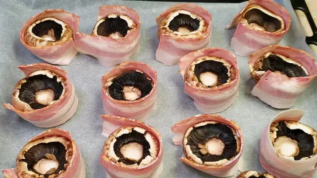 Грибная закуска в духовке 