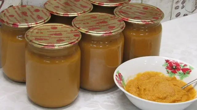 Густая икра из кабачков