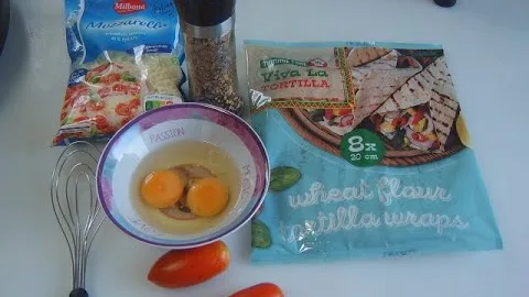 Вкусный завтрак из лаваша