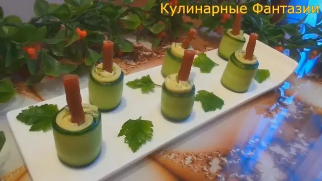 2 шикарных закуски с колбаской за 5 минут