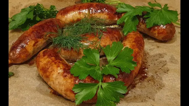 Колбаски чесночные