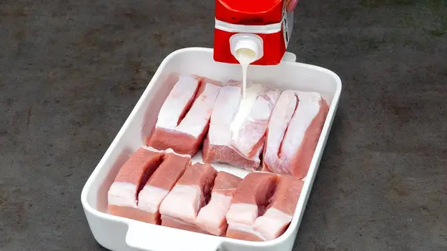 Кармашки из свиной вырезки в духовке