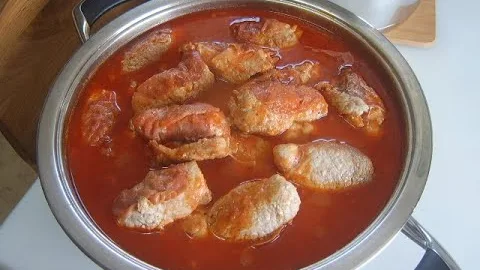 Мясные рулетики с хамоном