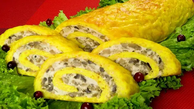 Шикарный рулет на праздничный стол