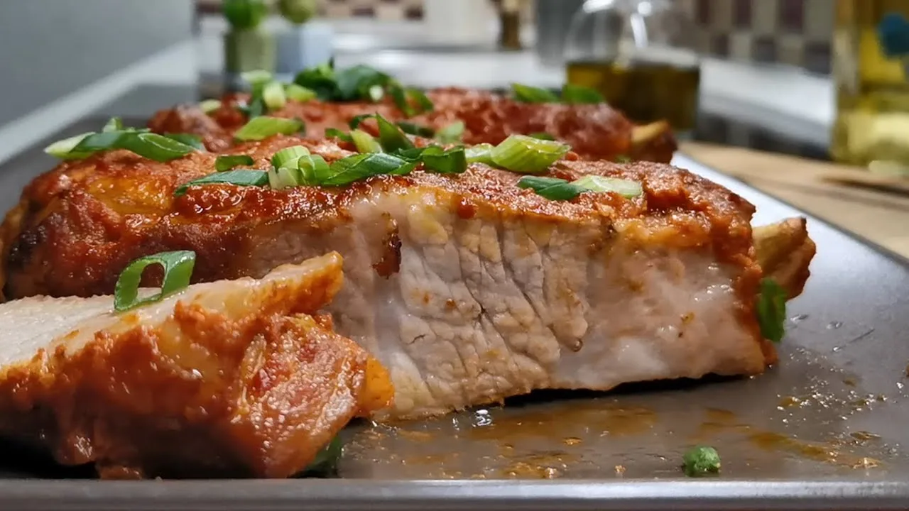 Обалденное мясо на праздник, мясо в духовке