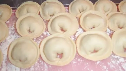 Пельмени с капустой