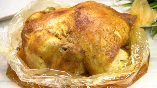 Румяная курицы за считанные минуты в микроволновой печи